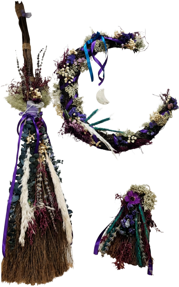 Studio Moon & Besom Set